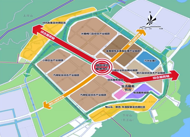 玉环市滨港工业城产业规划